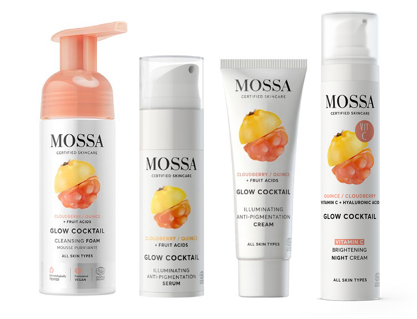 Oczyszczająca pianka rozświetlająca z pigwą i maliną moroszką Mossa by Madara 140 ml - zdjęcie 7