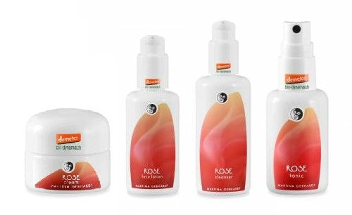 Kojący tonik różany do skóry suchej i wrażliwej Martina Gebhardt 100 ml