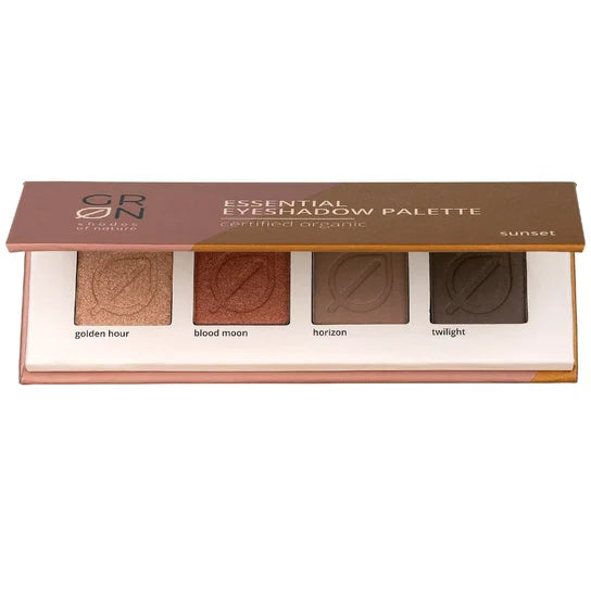 GRN Essential paleta naturalnych cieni do powiek Sunset