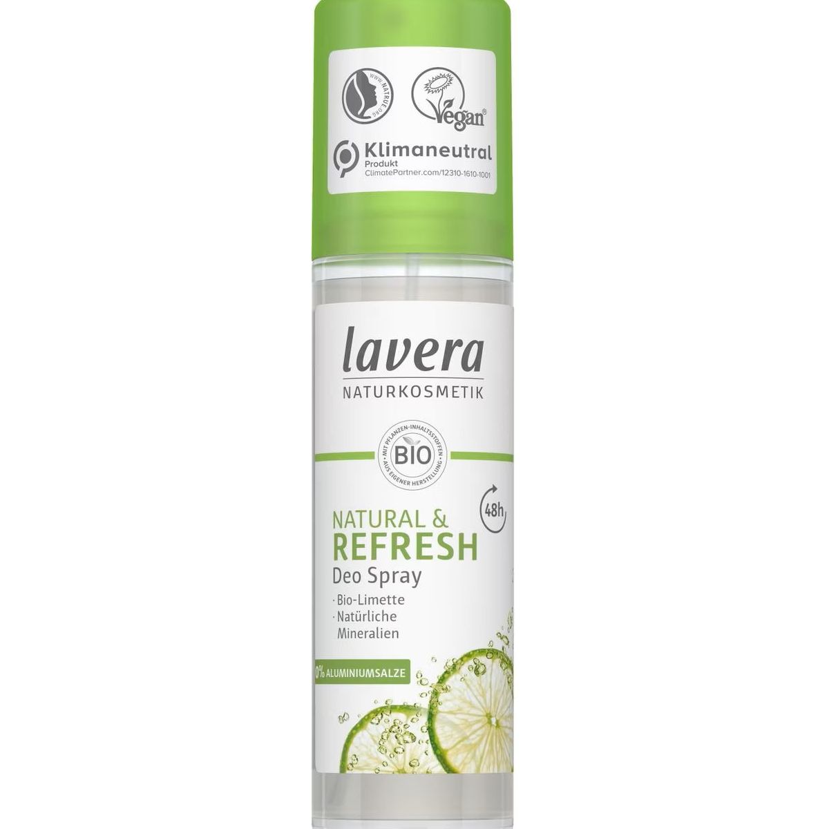 Dezodorant w sprayu REFRESH z limonką i werbeną  naturalny Lavera 75 m