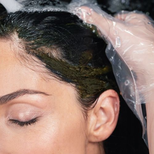 Logona Roślinna farba w proszku do koloryzacji włosów 12 Czerń Indygo 100g