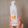 Cosnature BIO Naturalna pianka oczyszczająca 3 w 1 z cytryną i melisą 150 ml