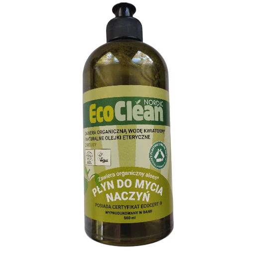Eco Clean Płyn do mycia naczyń z melisą i aloesem 500 ml