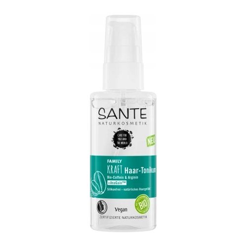 Sante Wzmacniający tonik do włosów z organiczną kofeiną i argininą 75ml