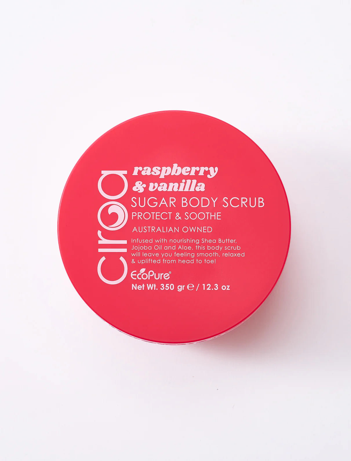 CIROA Beauty Peeling łagodzący do ciała malina i wanilia 350g