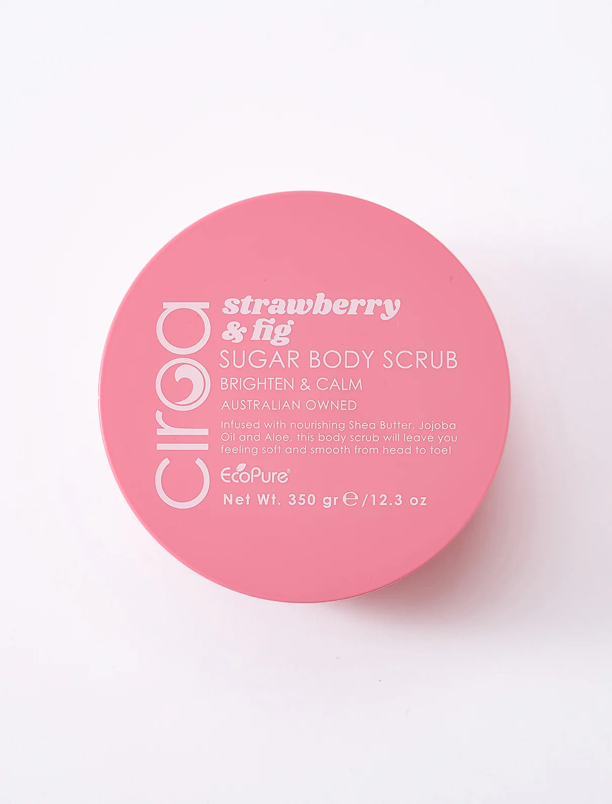 CIROA Beauty Peeling rozjaśniający do ciała truskawka i figa 350g