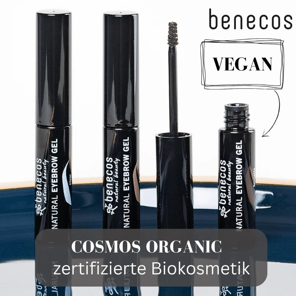 Benecos Naturalny żel do stylizacji brwi - brunette - zdjęcie 3